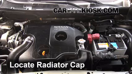 Nissan engine coolant